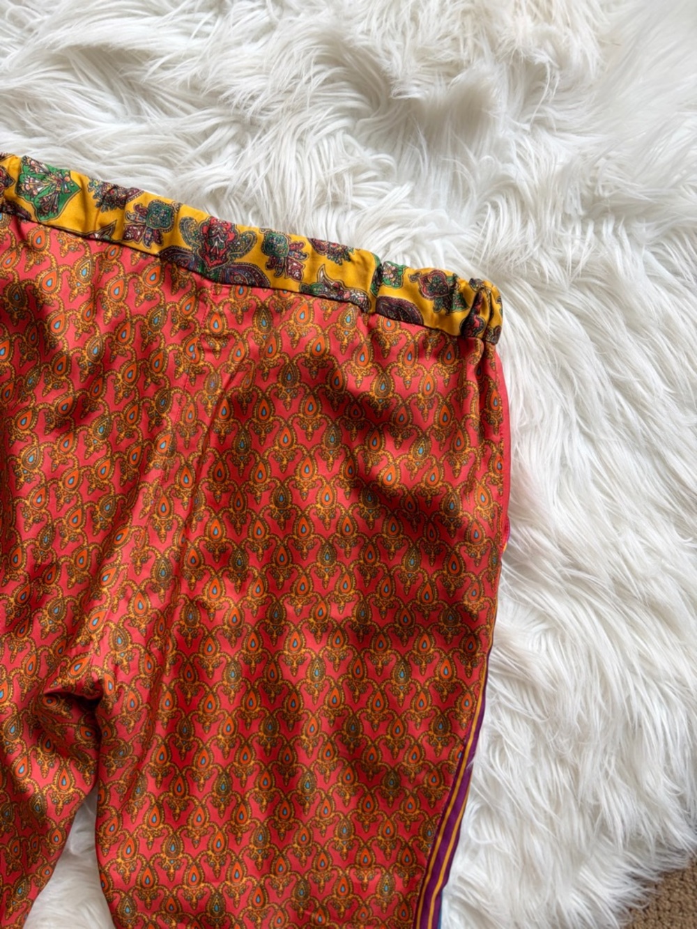 La Prestic Ouiston Lucky Silk Printed Pants Matelas Passion 10 - Picture 8 of 9